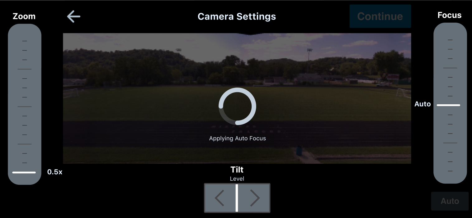 Feedback: tilt button design, zoom/focus swapped